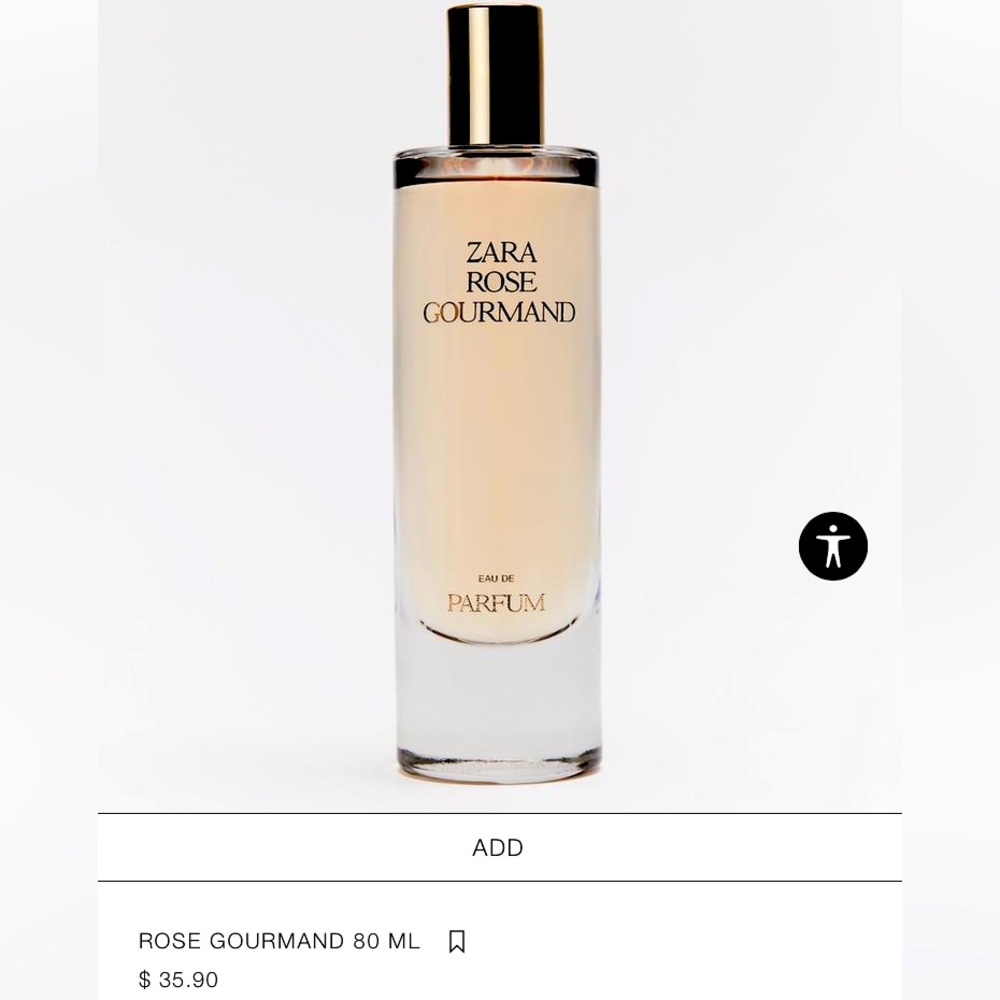 Zara , Rose Gourmand
